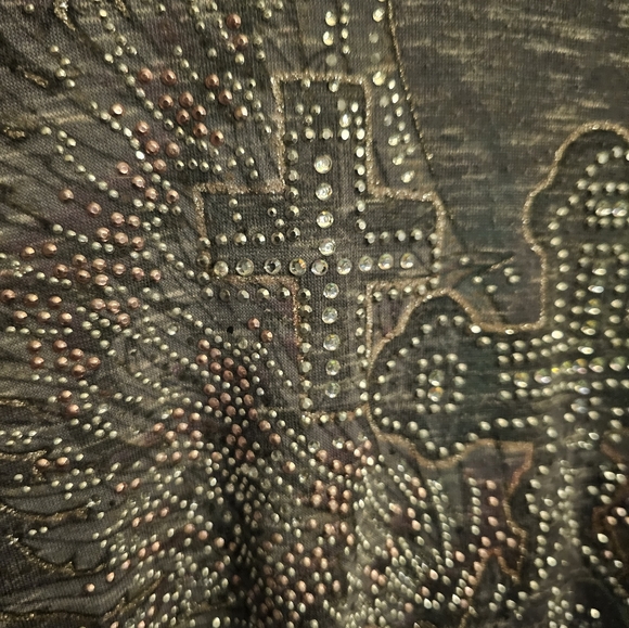 Angels and Diamons embellished tee Medium - Picture 2 of 5